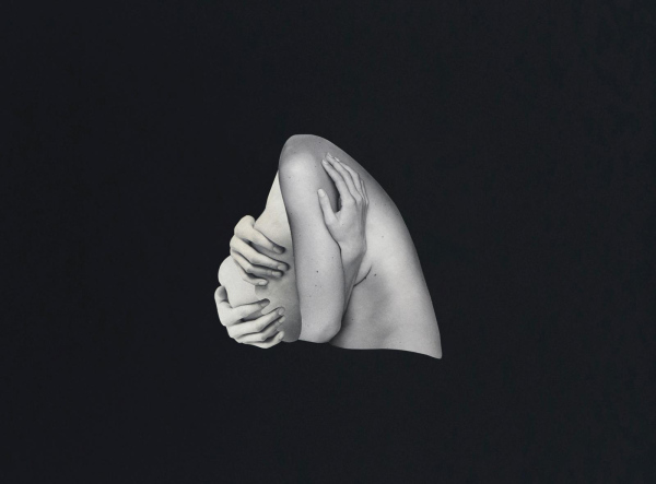moeder, 2022&nbsp;collage op papier30cm x 40cm